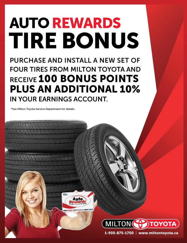Auto Rewards Tire Bonus